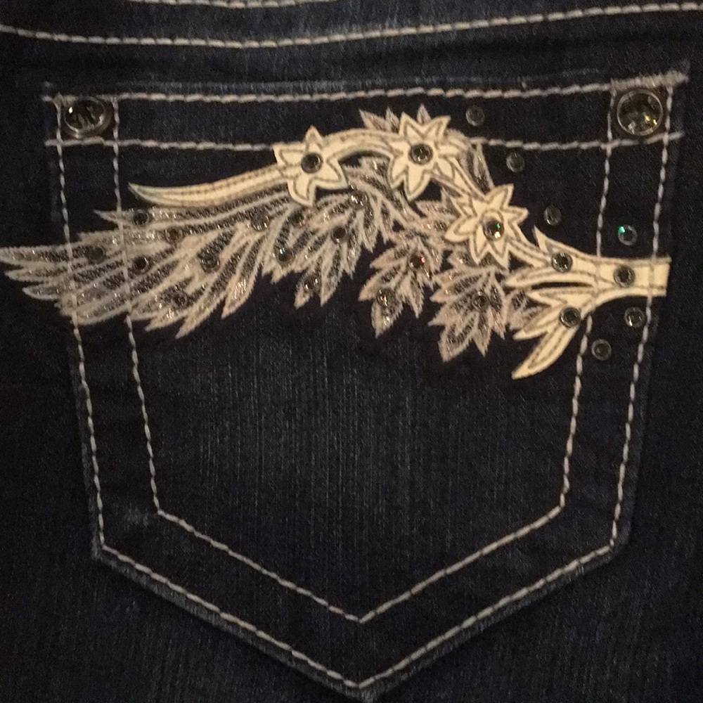 Gently worn Miss Me jeans - Picture 2 of 6